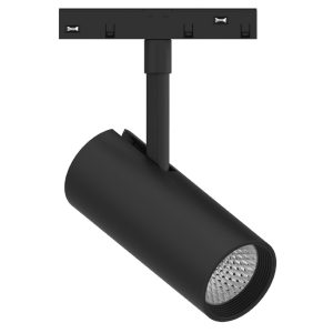 InLight Σποτ μαγνητικής ράγας LED 10W 3000K σε μαύρη απόχρωση D:15,3cmX10cm (T01901-BL)