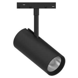 InLight Σποτ μαγνητικής ράγας LED 20W 4000K σε μαύρη απόχρωση D:14cmX11,5cm (T02002-BL)