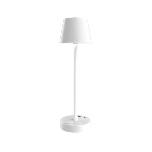 it-Lighting Tahoe Rechargeable LED 2W 3CCT Touch Table Lamp White D:38cmx11cm (80100220)