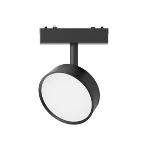 Inlight Φωτιστικό LED 9W 3000K για Ultra-Thin μαγνητική ράγα σε μαύρη απόχρωση D:9,5x14cm (T03901-BL)