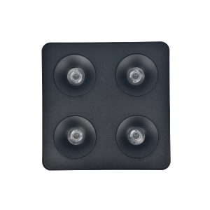 Inlight Downlight Mounted σποτ 4*8W 3CCT σε μαύρη απόχρωση (X00290B)