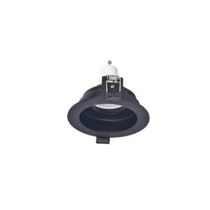 Inlight Downlight σποτ GU10 σε μαύρη απόχρωση