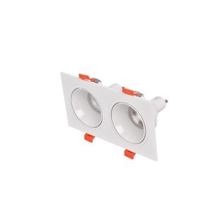 Inlight Downlight σποτ GU10 σε λευκή απόχρωση