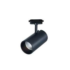 InLight Σποτ 10W μονοφασικής ράγας σε μαύρο χρώμα