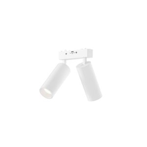 Inlight Φωτιστικό LED 2*9W 3CCT για Ultra-Thin μαγνητική ράγα σε λευκή απόχρωση D:4,4X16cm (TMU0140-White)