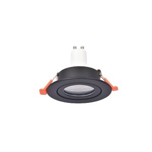 Inlight Downlight σποτ GU10 σε μαύρη απόχρωση