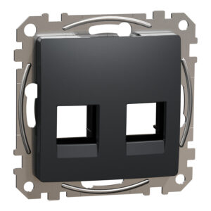 Sedna Design & Elements, διπλό κάλυμμα AMP MOL KEL cat5e 6 UTP, ανθρακί