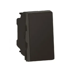 Διακόπτης Αλε Ρετούρ 1 Στοιχείο Χωνευτός Matt Black