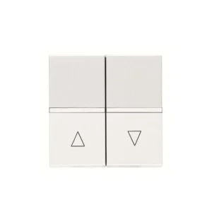 Διακόπτης Ρολών 2 Στοιχείων Λευκός