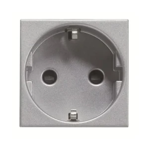 Πρίζα Σούκο Ασφαλείας Αλουμίνιο