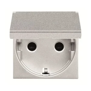 Πρίζας Σούκο με Καπάκι Αλουμίνιο