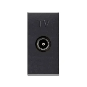 Πρίζα TV Τύπου M Ανθρακί