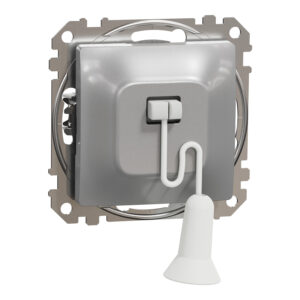 Sedna Design & Elements, διακόπτης με κορδόνι 10A, Αλουμίνιο