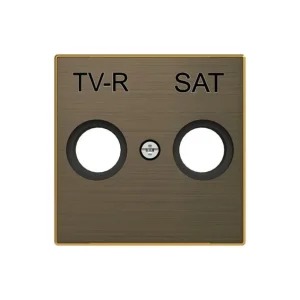 Μετώπη TV/R-SAT Διπλή Χρυσό