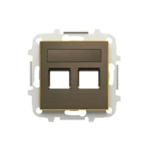 Μετώπη Τηλεφώνου/Data 2 Γραμμών Χρυσό