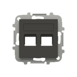 Μετώπη Τηλεφώνου 2 Γραμμών Μαύρο