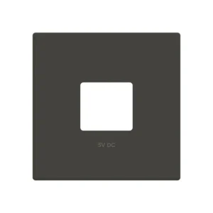 Μετώπη Πρίζας USB Μαύρο