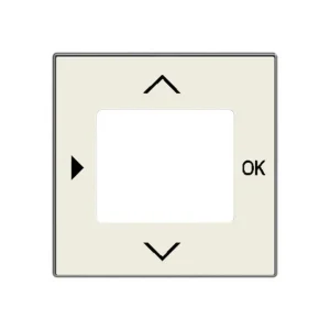 Μετώπη Ψηφιακού Θερμοστάτη Λευκό