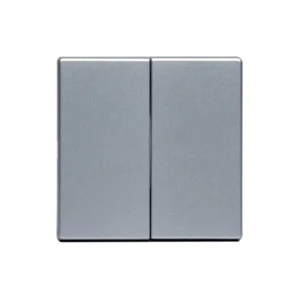 Πλακίδιο 2 Πλήκτρων Αλέ-Ρετούρ Αλουμίνιο