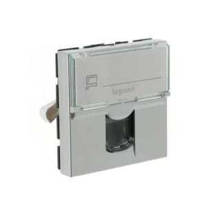 Πρίζα RJ45 CAT6 FTP 2 Στοιχείων 9 Επαφών Αλουμίνιο