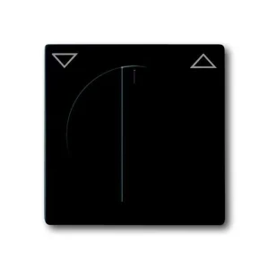 Πλακίδιο Περιστρεφόμενο Ρολών με Σύμβολο Βέλη Μαύρο