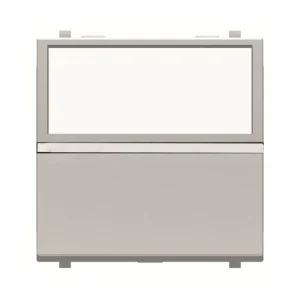 Μπουτόν 2 Στοιχείων με Επιγραφή Αλουμίνιο