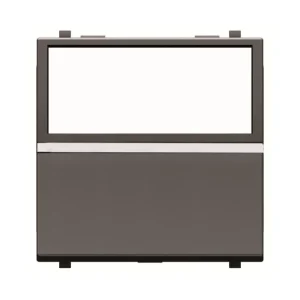 Μπουτόν με Επιγραφή 2 Στοιχείων Ανθρακί