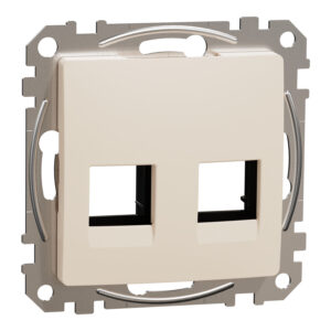 Sedna Design & Elements, διπλό κάλυμμα AMP MOL KEL cat5e 6 UTP, μπεζ