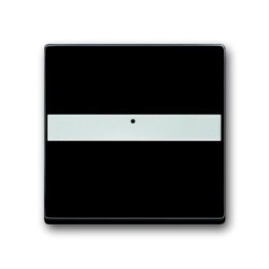 Πλακίδιο Μπουτόν Κουδουνιού με Επιγραφή Μαύρο