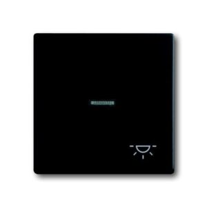 Πλακίδιο Μπουτόν Κλιμακοστασίου Μαύρο