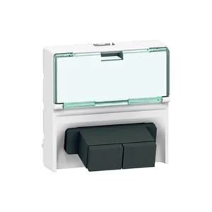 SC Πρίζα Οπτικών Ινών 2 Χωνευτός Λευκό