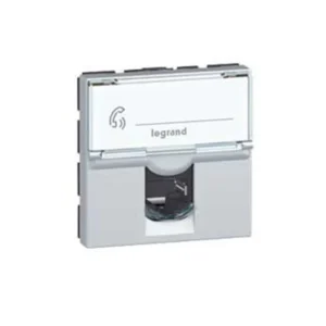 Mosaic Πρίζα RJ45 CAT.6A UTP Αλουμίνιο