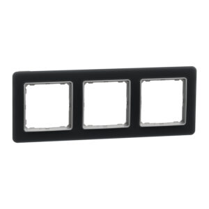 Sedna Design & Elements, πλαίσιο 3 θέσεων, glass smoke