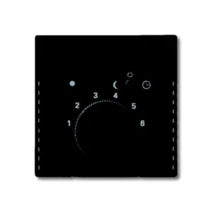 Πλακίδιο Θερμοστάτη Μαύρο