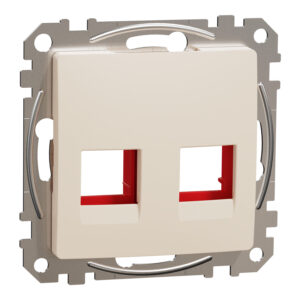 Sedna Design & Elements, κάλυμμα KRONE cat5e 6 UTP, μπεζ