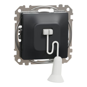 Sedna Design & Elements, διακόπτης με κορδόνι Ανθρακί