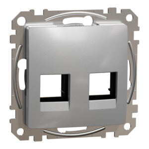 Sedna Design & Elements, διπλό κάλυμμα AMP MOL KEL cat5e 6 UTP, Αλουμίνιο