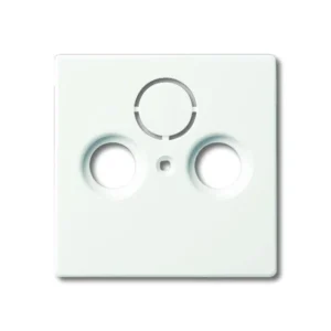 Πλακίδιο TV/RD/SAT 3 Εξόδων Λευκό