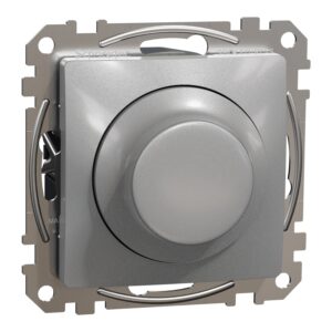 Sedna Design & Elements Περιστροφικό Dimmer LED 370W Αλουμίνιο