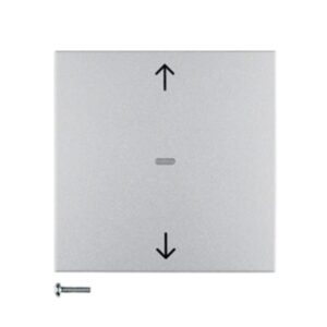 Berker S.1/B.3/B.7 Πλακίδιο Ρολών Αλουμίνιο Ματ