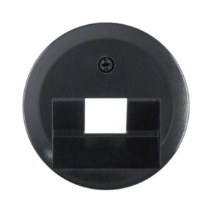 Berker 1930 Πλακίδιο Πρίζας RJ11/RJ45 Black Brown