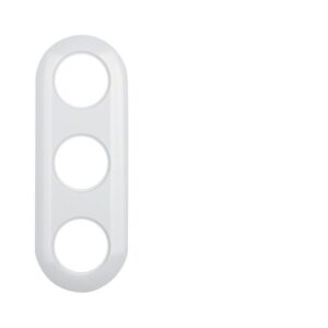 Berker 1930 Πλαίσιο 3 Θέσεων Λευκό Pure White