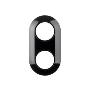 Berker 1930 Πλαίσιο 2 Θέσεων Jet Black