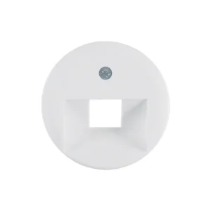 Berker 1930 Πλακίδιο Πρίζα RJ11/RJ45 Pure White