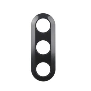 Berker 1930 Πλαίσιο 3 Θέσεων Jet Black