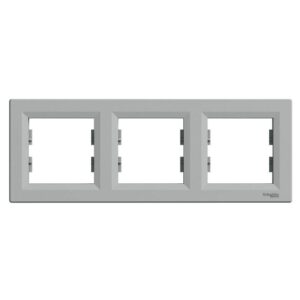 Asfora Πλαίσιο 3 Θέσεων Οριζόντιο Αλουμίνιο