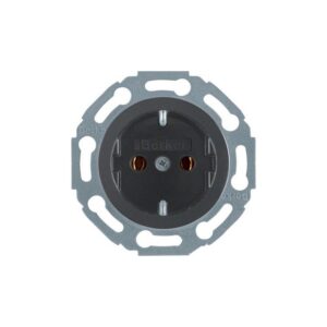 BΠρίζα Σούκο με Βίδα Επαφή Μαύρο Γυαλί Berker 1930