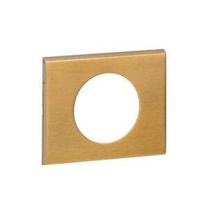 Mat Πλαίσιο 1 Θέσης Brushed Gold Metal