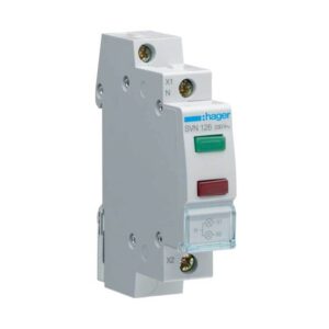 Ενδεικτική Λυχνία Ράγας LED 230VAC Κόκκινο Πράσινο Διπλή