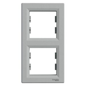 Asfora Πλαίσιο 2 Θέσεων Κάθετο Αλουμίνιο